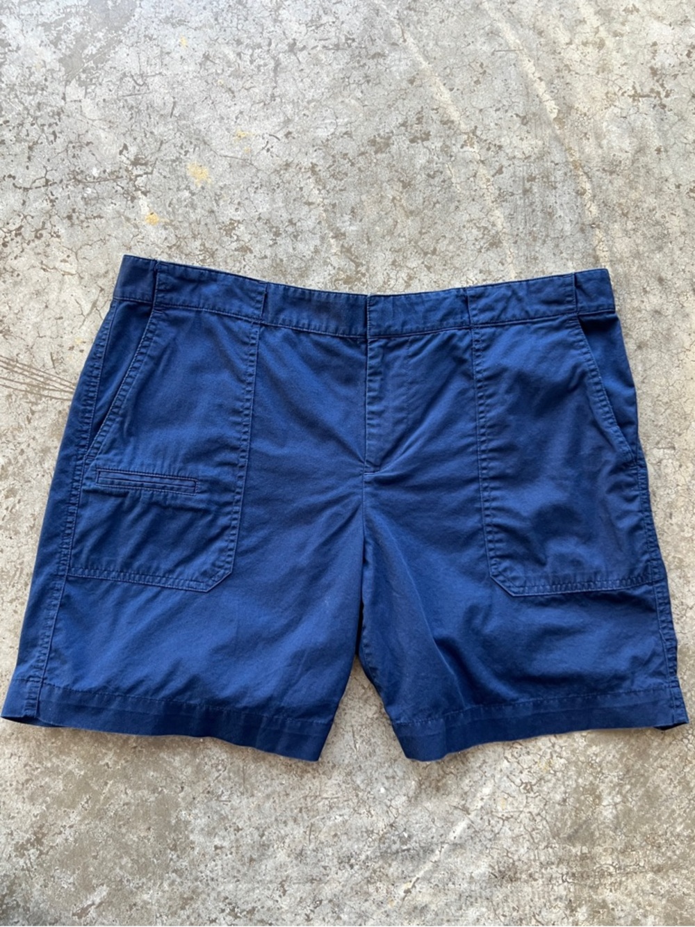 Lauren Ralph Lauren Navy Blue High Rise Chino Utility Women’s Shorts Size 10
